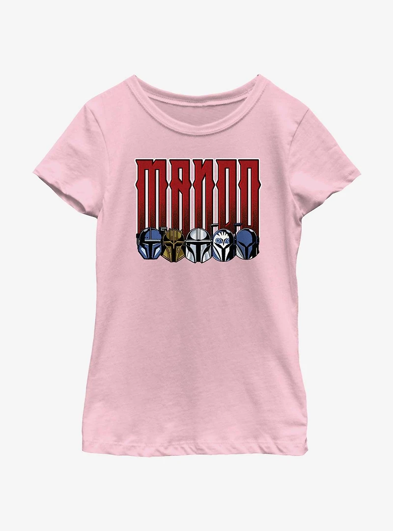 Star Wars The Mandalorian Mando Youth Girls T-Shirt