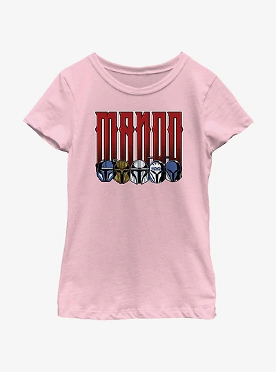 Star Wars The Mandalorian Mando Youth Girls T-Shirt