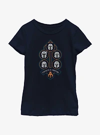 Star Wars The Mandalorian Strength Is Survival Youth Girls T-Shirt