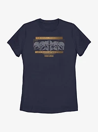 Star Wars the Mandalorian Helmets of Creed Womens T-Shirt