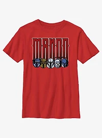 Star Wars The Mandalorian Mando Youth T-Shirt