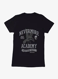 Wednesday Nightshade Society Womens T-Shirt