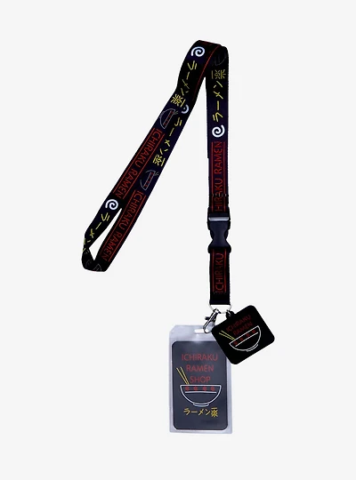 Naruto Shippuden Ichiraku Ramen Sign Lanyard