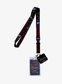 Naruto Shippuden Ichiraku Ramen Sign Lanyard