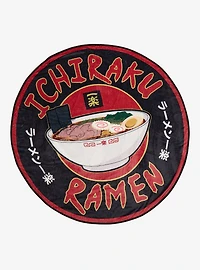 Naruto Shippuden Ichiraku Ramen Logo Round Throw