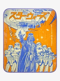 Star Wars Darth Vader & Storm Troopers Tonal Portrait Throw - BoxLunch Exclusive