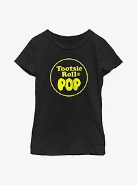Tootsie Roll Pop Logo Youth Girls T-Shirt