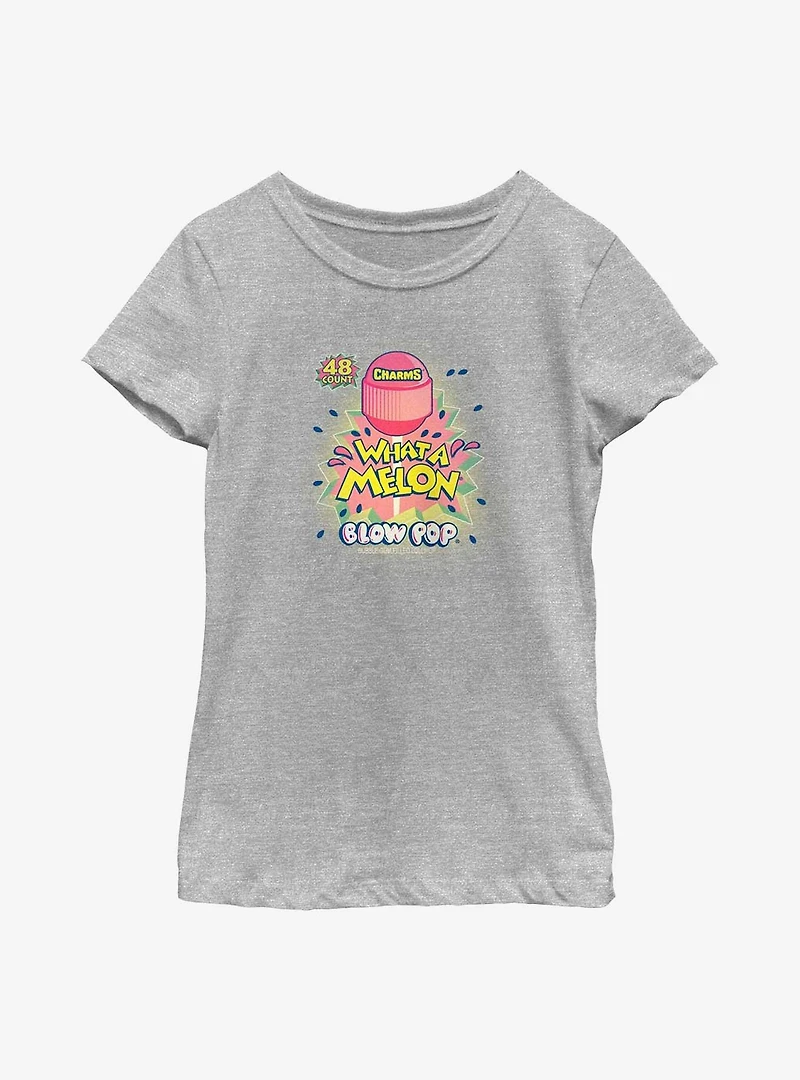 Tootsie Roll Blow Pop What-A-Melon Youth Girls T-Shirt