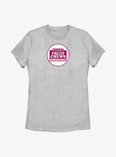 Tootsie Roll Fruit Chews Logo Womens T-Shirt