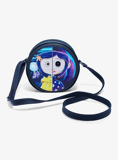 Loungefly Coraline Split Face Crossbody Bag