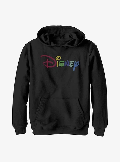 Disney Multicolor Logo Youth Hoodie