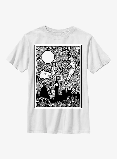 Disney Peter Pan & Wendy Mosaic Youth T-Shirt