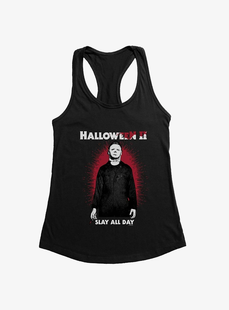 Halloween II Bloody Slay All Day Girls Tank