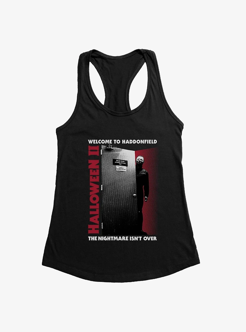 Halloween II Welcome To Haddonfield Girls Tank