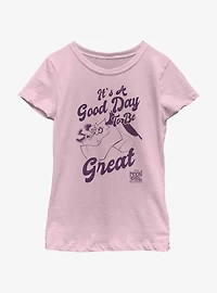 Marvel Moon Girl And Devil Dinosaur Good Day To Be Great Youth Girls T-Shirt