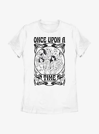 Disney The Little Mermaid Once Upon a Time Retro Womens T-Shirt