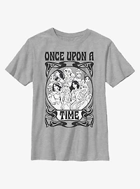 Disney The Little Mermaid Once Upon a Time Retro Youth T-Shirt