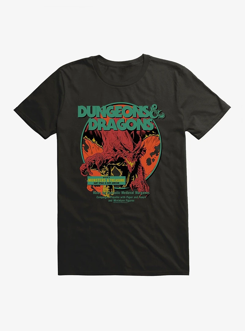 Dungeons & Dragons Book II Monsters Treasure T-Shirt