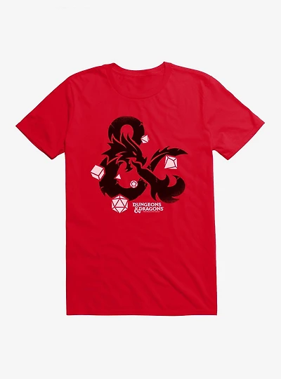 Dungeons & Dragons Dice Set Ampersand T-Shirt