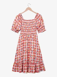 Her Universe Disney Pixar Ratatouille Remy & Food Gingham Smock Dress - BoxLunch Exclusive