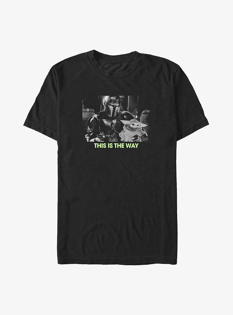 Star Wars The Mandalorian Fatherhood Big & Tall T-Shirt