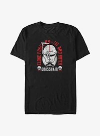 Star Wars: The Bad Batch Crosshair Helmet Big & Tall T-Shirt