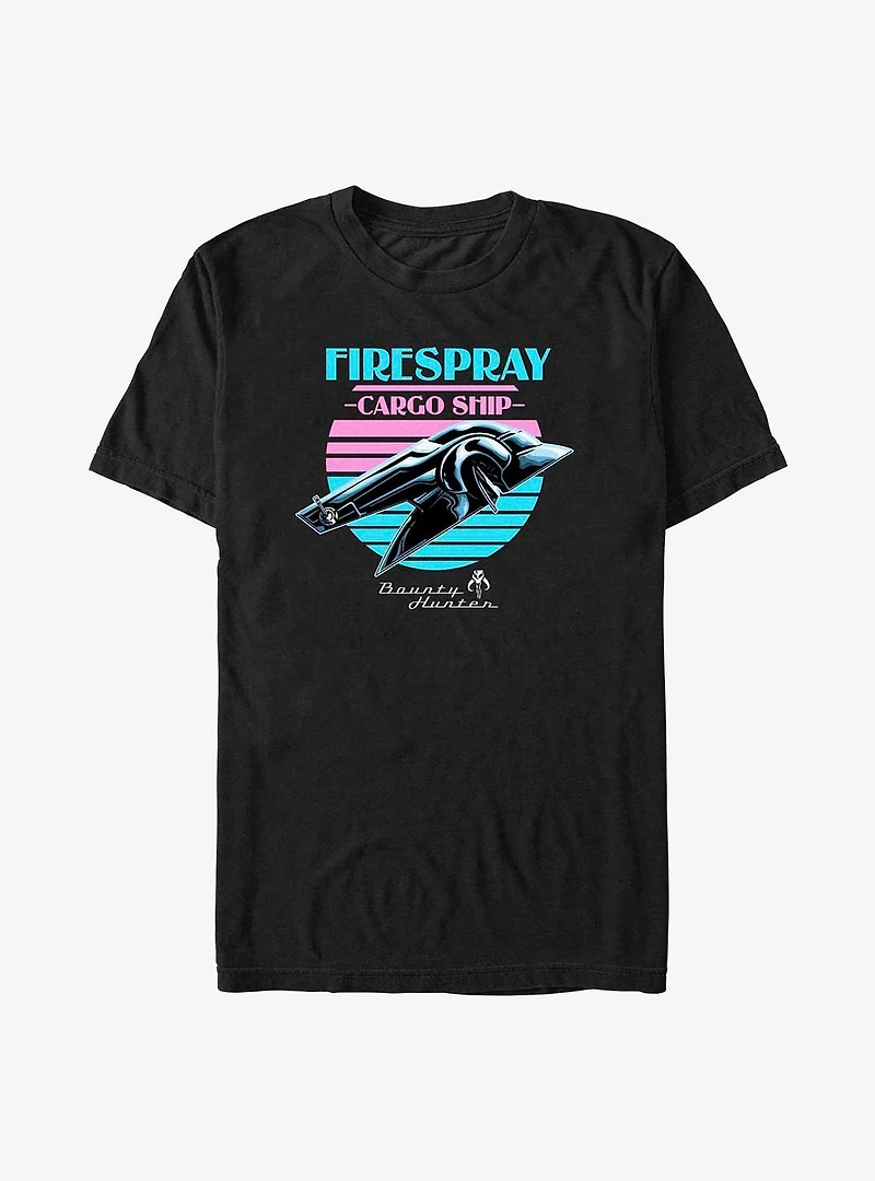 Star Wars Firespray Cargo Ship Big & Tall T-Shirt