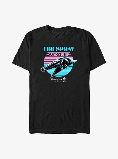 Star Wars Firespray Cargo Ship Big & Tall T-Shirt