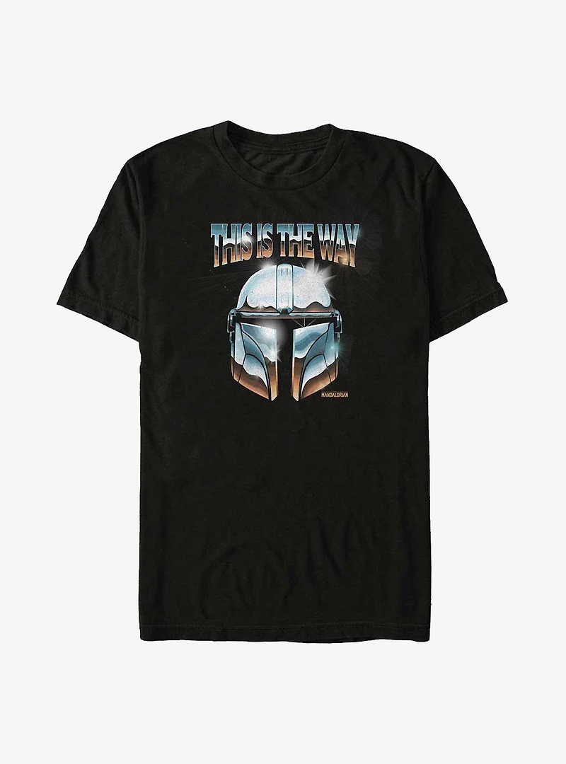 Star Wars The Mandalorian Chrome Dome Big & Tall T-Shirt