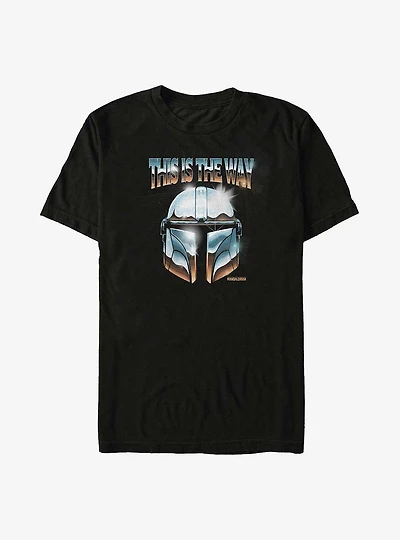 Star Wars The Mandalorian Chrome Dome Big & Tall T-Shirt