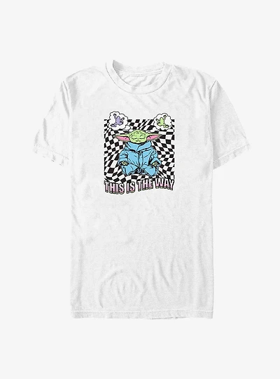 Star Wars The Mandalorian Grogu Frogs On My Mind Big & Tall T-Shirt