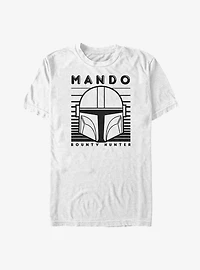 Star Wars The Mandalorian Mando Bounty Hunter Big & Tall T-Shirt