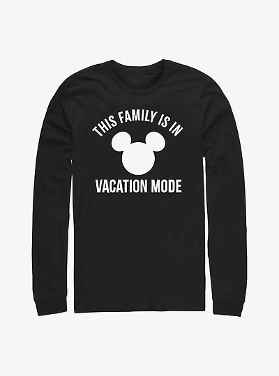 Disney Mickey Mouse The Family Is Vacation Mode Long-Sleeve T-Shirt