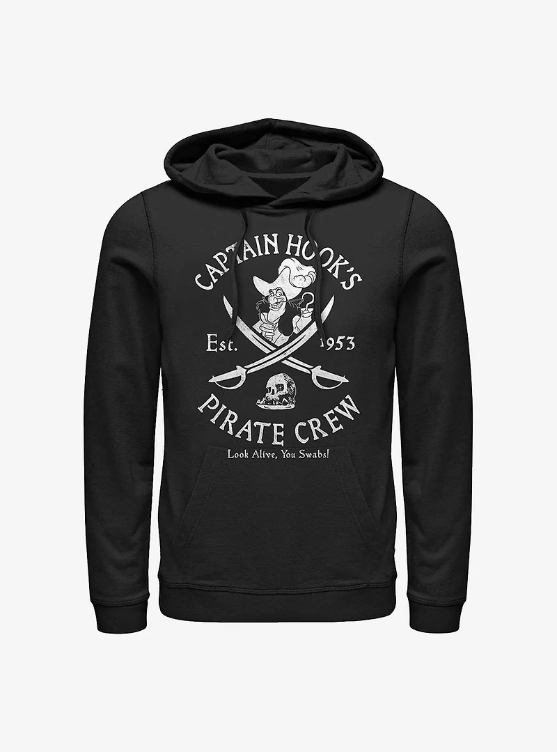 Disney Peter Pan Captain Hook's Pirate Crew Hoodie
