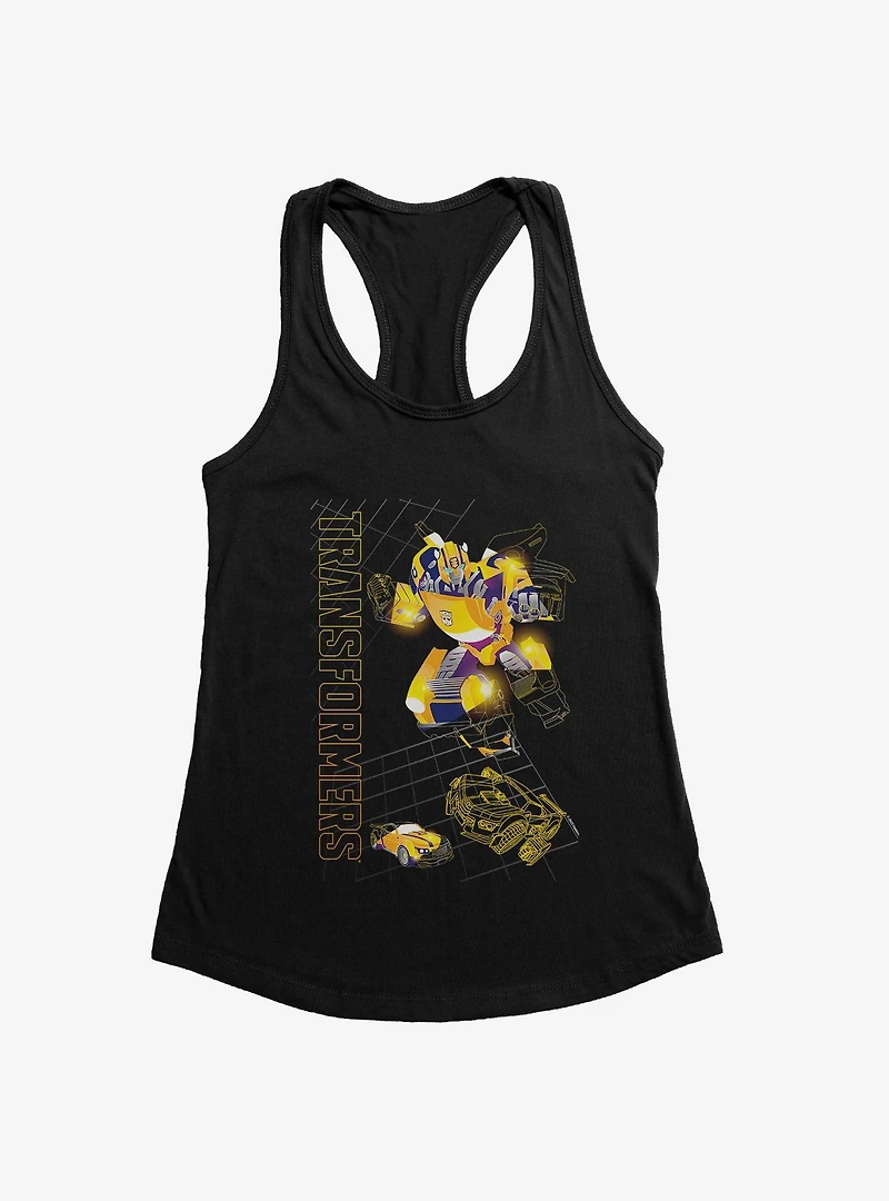 Transformers Bumblebee Grid Girls Tank