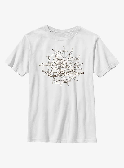 Disney Aladdin Moon Magic Carpet Youth T-Shirt