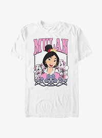 Disney Mulan Floral Portrait T-Shirt