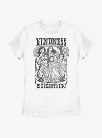 Disney Princesses Kindness Is Everything Womens T-Shirt
