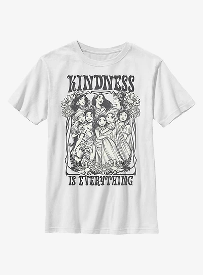 Disney Princesses Kindness Is Everything Youth T-Shirt