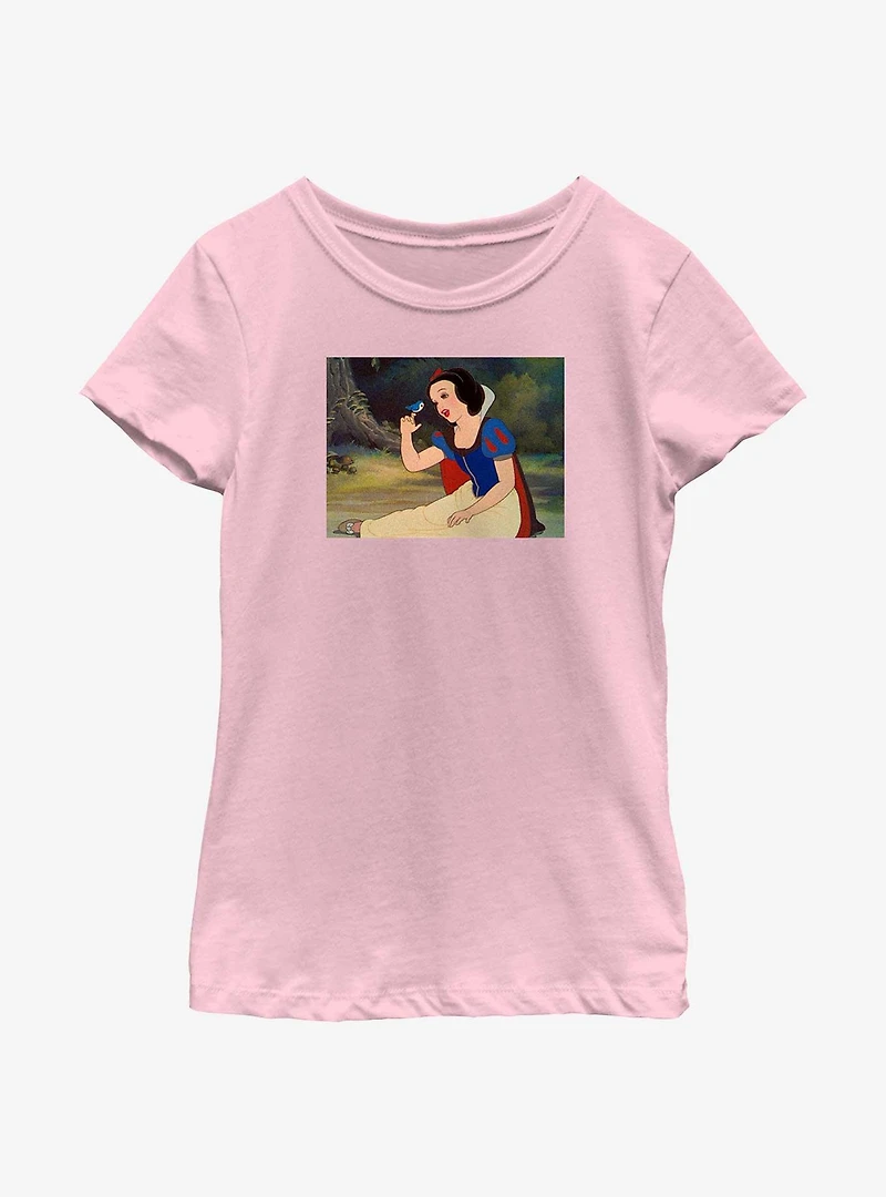 Disney Snow White And The Seven Dwarfs Singing Scene Youth Girls T-Shirt