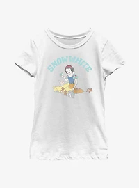 Disney Snow White And The Seven Dwarfs Woodland Animals Youth Girls T-Shirt