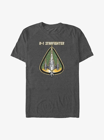 Star Wars The Mandalorian Starfighter Mod Big & Tall T-Shirt
