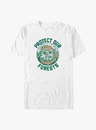 Star Wars Ewok Protect Our Forests Big & Tall T-Shirt