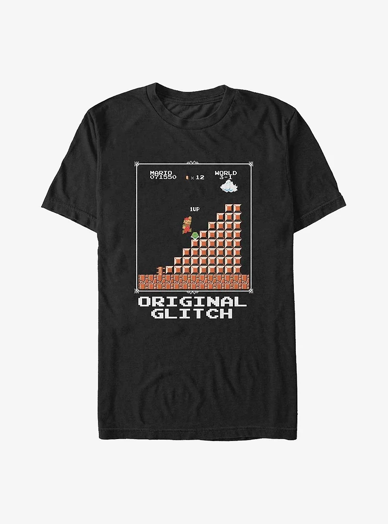 Nintendo Mario Original Glitch Big & Tall T-Shirt
