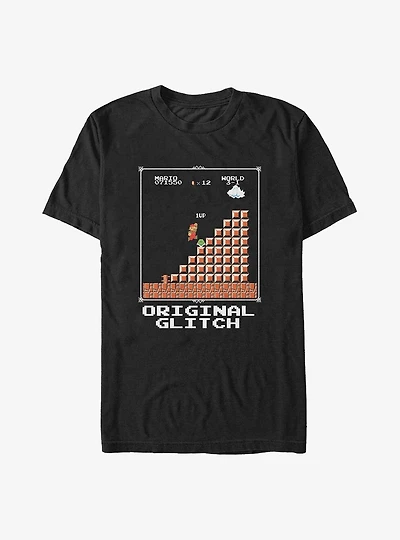 Nintendo Mario Original Glitch Big & Tall T-Shirt