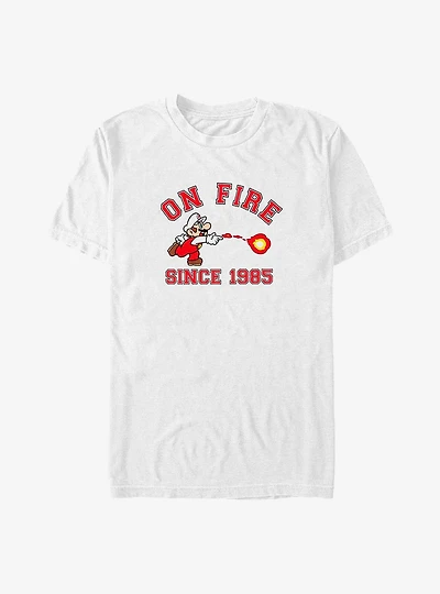 Mario On Fire Since 1985 Big & Tall T-Shirt