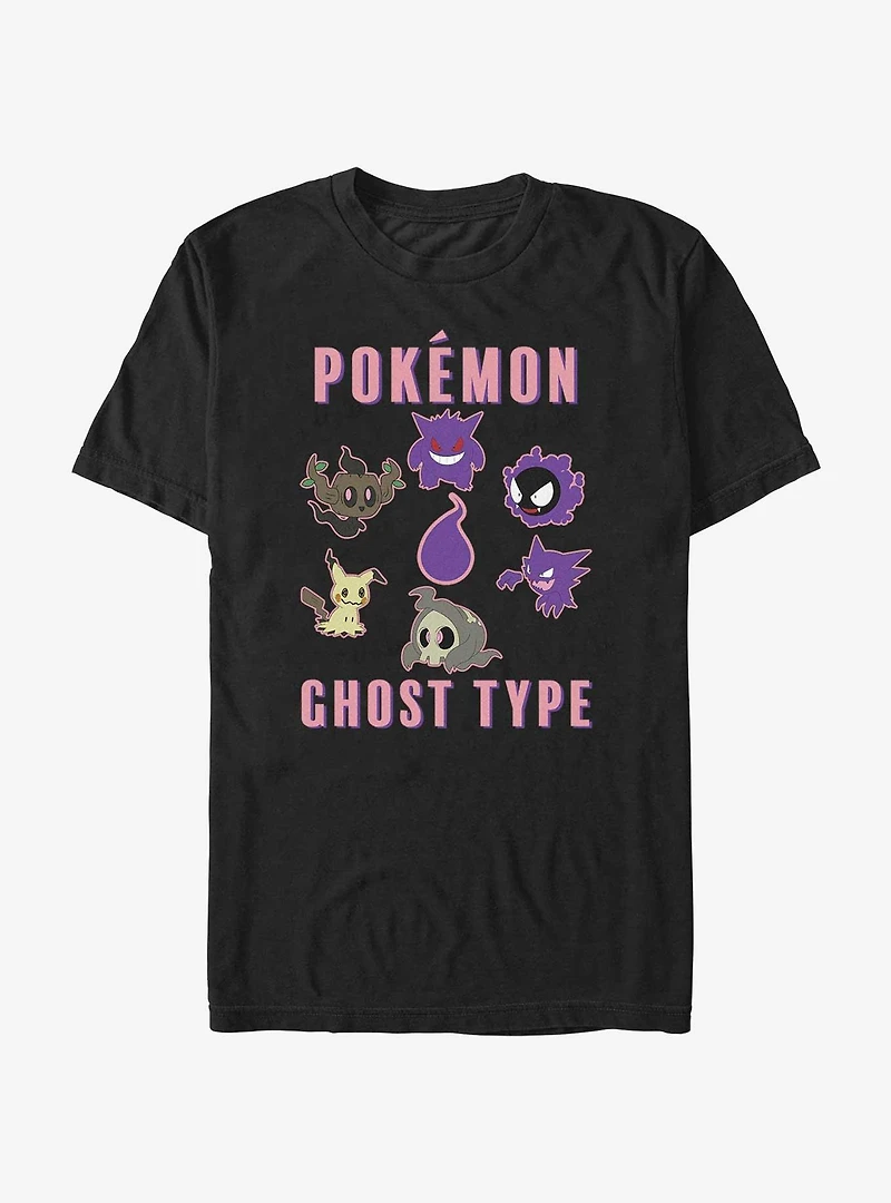 Pokemon Ghost Type Extra Soft T-Shirt