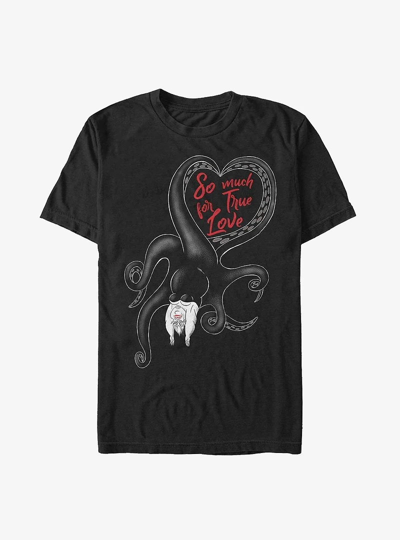 Disney Villains The Little Mermaid Ursula No True Love Extra Soft T-Shirt