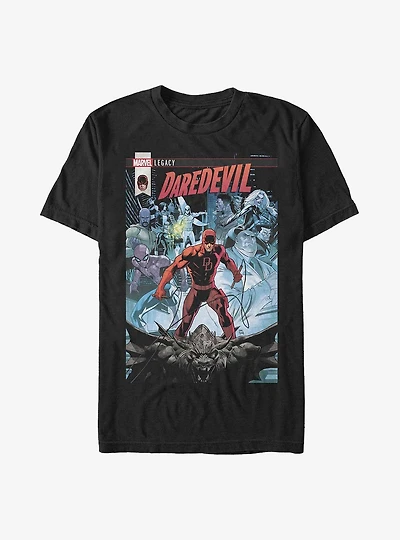 Marvel Daredevil Comic Cover Poster Big & Tall T-Shirt