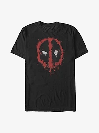 Marvel Deadpool Evil Eye Splatter Icon Big & Tall T-Shirt